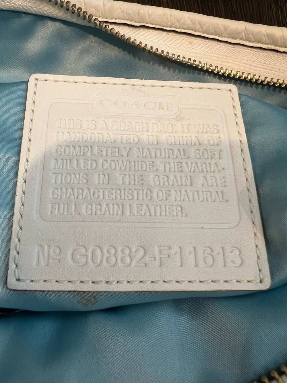 COACH XL Ergo TurnLock Hobo Bag F11613